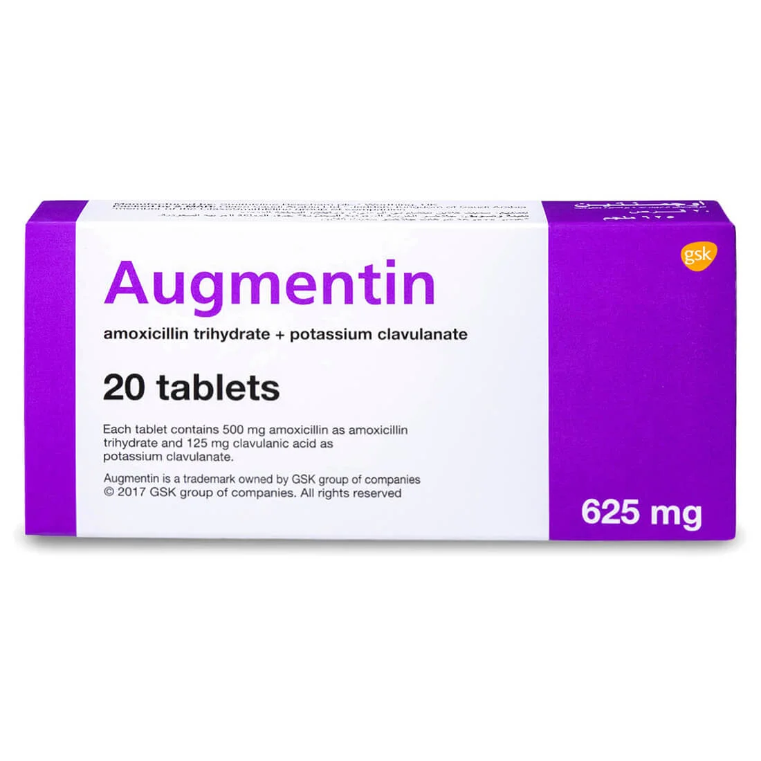 Augmentin 625 mg Tablet